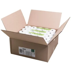 Exacompta – Bobine pour tickets de caisse thermique – 80 x 68 mm – 70 m – 1 pli – 48 g/m² – sans phénol – blanc