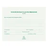 Exacompta - Carnet de bord pour le Suivi des déplacements - 14,8 x 19 cm