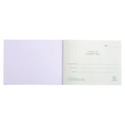 Exacompta - Carnet de comptes 11 x 15 cm - 40 pages