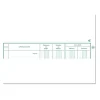 Exacompta - Carnet de Position de compte - 16 x 19,5 cm - 40 pages