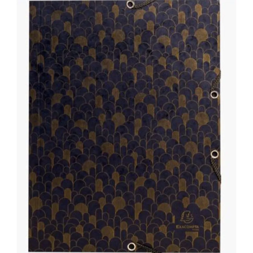 Exacompta - Chemise à 3 rabats - DOS 3 mm - A4 - capacité 300 feuilles - Disponible dans différentes couleurs