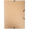 Exacompta - Chemise à 3 rabats en carte kraft - A4