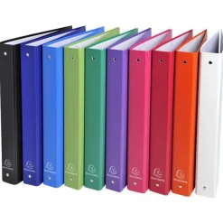 Exacompta - Classeur à anneaux - Dos 40 mm - A4 - pour 225 feuilles - disponible dans différentes couleurs