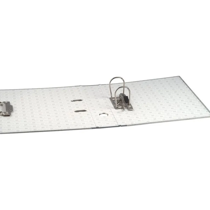 Exacompta - Classeur à levier - Dos 70 mm - A4 - pour 550 feuilles - gris marbré avec dos gris
