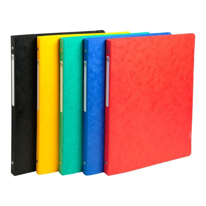 Exacompta - Classeur carte lustrée souple 4 anneaux - A4 - pour 100 feuilles - disponible dans différentes couleurs