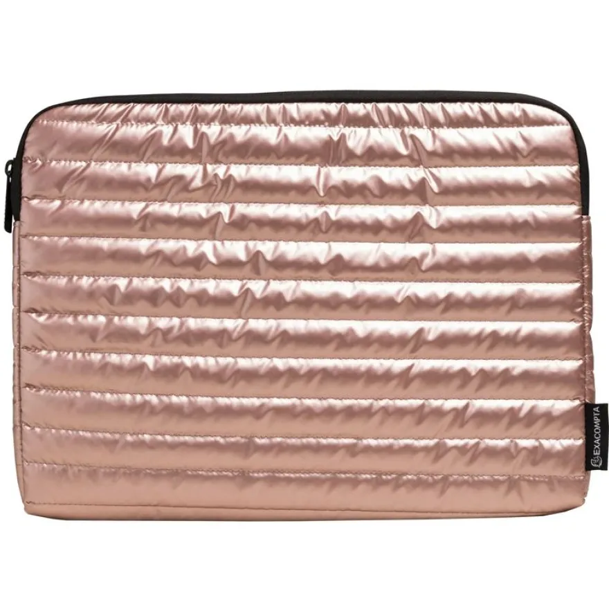 Exacompta - Housse informatique 13-14'' Doudoune rose