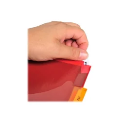 Exacompta - Intercalaire personnalisable 8 positions - A4 - polypropylène coloré