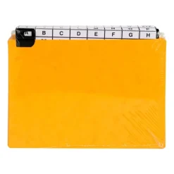 Exacompta - Intercalaires alphabétiques pour boîte à fiches - 24 positions A à Z
