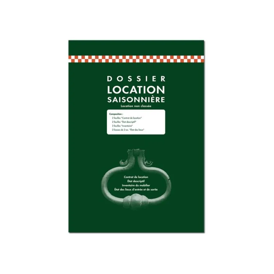 Exacompta - Kit dossier de location pour logement saisonnier