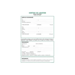 Exacompta - Kit dossier de location pour logement saisonnier