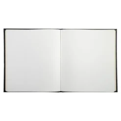 Exacompta - Livre d'or 140 pages tranche or - 21x19cm - PALMYRE noir ass