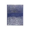 Exacompta - Livre d'or 100 pages tranche argent 27x22cm Japan bleu