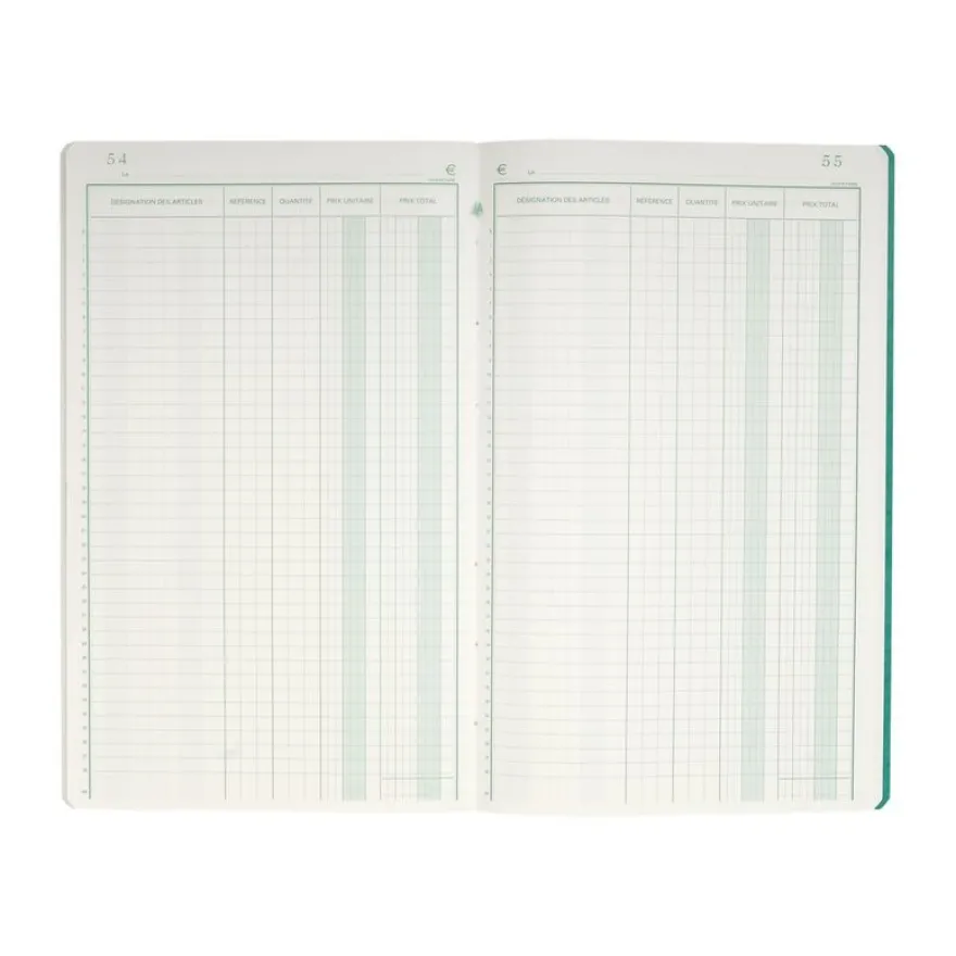 Exacompta - Livre d'inventaire - 80 pages - 32 x 19,5 cm