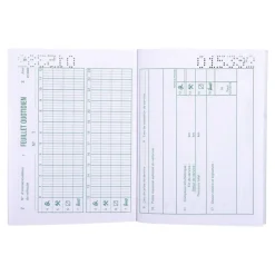 Exacompta - Livret individuel de contrôle pour conducteurs et convoyeurs de véhicules routiers - 14,8 x 10,5 mm