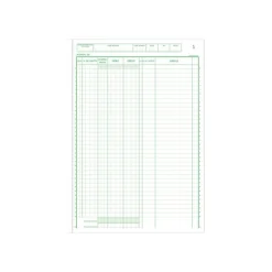 Exacompta - Manifold Bordereau de saisie - 50 dupli - A4
