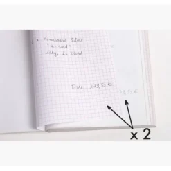 Exacompta - Manifold Carnet de factures pour micro-entrepreneurs - 50 dupli - 21 x 14,8 cm