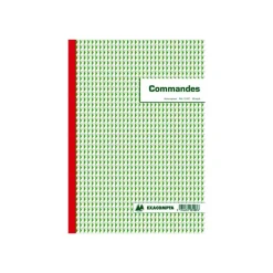 Exacompta - Manifold Carnet de commandes - 50 tripli - A4