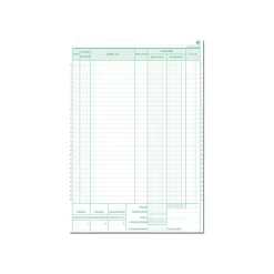 Exacompta - Manifold Carnet de caisse - 50 dupli - A4