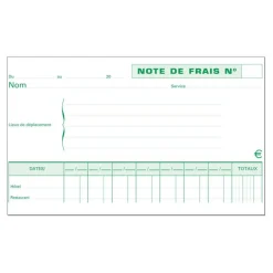 Exacompta - Manifold Carnet de notes de frais - 50 dupli - A4