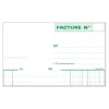 Exacompta - Manifold Carnet de factures avec TVA - 50 tripli - 21 x 15 cm