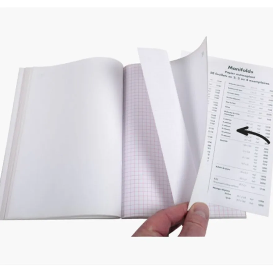 Exacompta - Manifold Carnet de factures pour micro-entrepreneurs - 50 dupli - A4