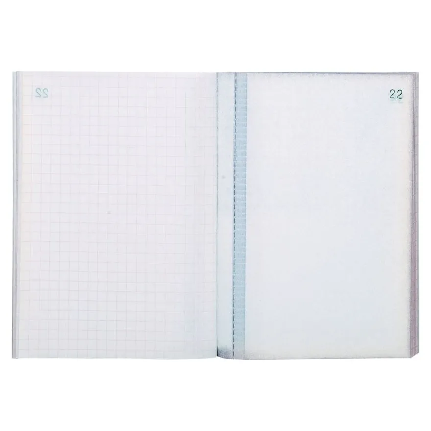 Exacompta - Manifold quadrillé 5x5 - 50 tripli - 15 x 10,5 cm