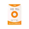 Exacompta - Pack de 100 Fiches bristol - 10 x 15 cm - petits carreaux - couleurs assorties