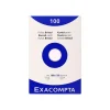 Exacompta - Pack de 100 Fiches bristol - 10 x 15 cm - uni - blanc