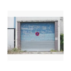 Exacompta - Panneau de signalisation - Ne pas stationner devant cette porte - 20 cm de diamètre