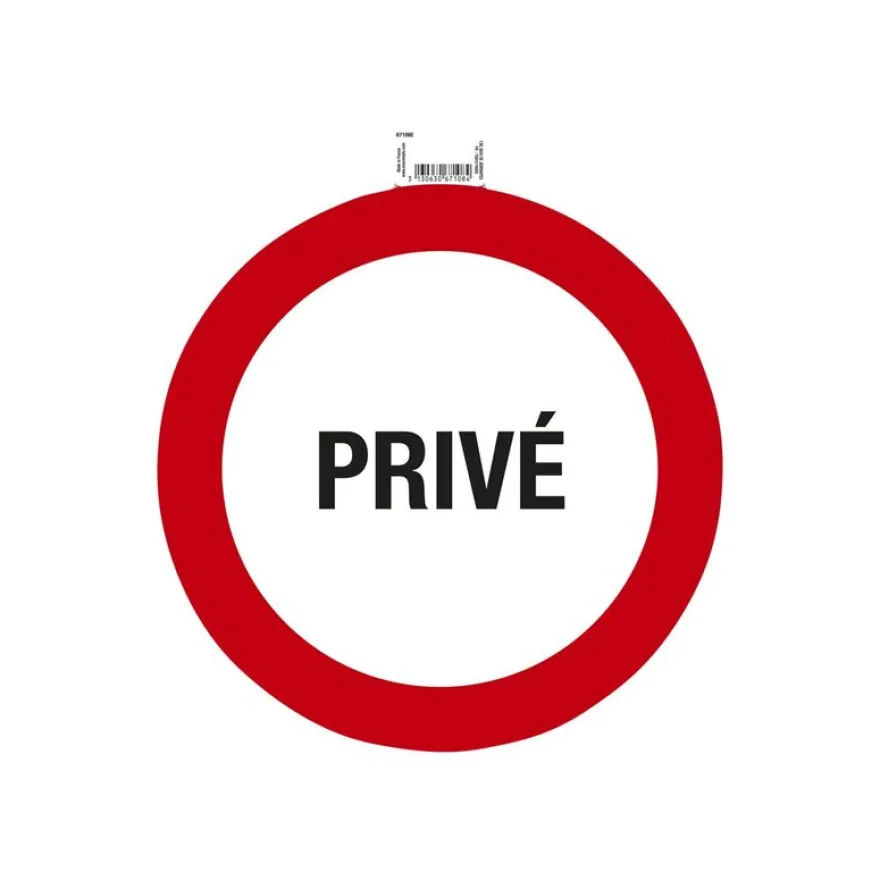 Exacompta - Panneau Privé - 30 cm de diamètre