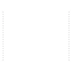 Exacompta - Papier listing blanc - 2000 feuilles 380 mm x 11" - bandes Caroll détachables - 1 pli