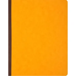 Exacompta - Piqûre à tête paresseuse - 6 colonnes sur 1 page - 32 x 25 cm - 80 pages - jaune