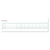 Exacompta - Piqûre comptable - 20 colonnes sur 2 pages - 25 x 32 cm - 80 pages