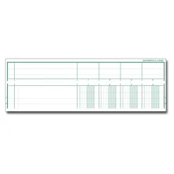 Exacompta - Piqûre tête paresseuse - 4 colonnes par page - A4