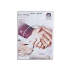 Exacompta - Pochette de protection - A5 - translucide incolore
