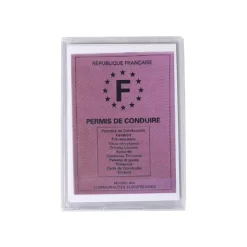 Exacompta - Pochette de protection - 73 x 107 mm - permis de conduire