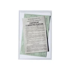 Exacompta - Pochette de protection - 88 x 132 mm - translucide incolore