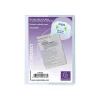 Exacompta - Pochette de protection - 85 x 125 mm - translucide incolore