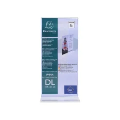 Exacompta - Porte-visuel droit - format DL vertical
