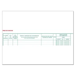 Exacompta - Registre Bijoutiers magasiniers - 21,3 x 27 cm - 200 pages