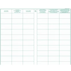 Exacompta - Registre des manifestations publiques - 32 x 19,5 cm - 80 pages