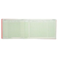 Exacompta - Registre des recettes/dépenses pour associations - 25 x 38 cm