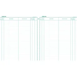 Exacompta - Registre Enregistrement du courrier - 32 x 27 cm - 200 pages