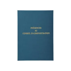 Exacompta - Registre Présences au conseil d'administration - 29,7 x 21 cm - 100 pages