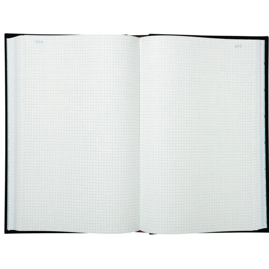 Exacompta - Registre 5x5 folioté - 36 x 22,5 cm - 500 pages