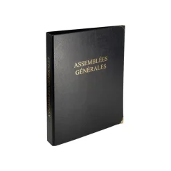 Exacompta - Reliure Assemblées générales 4 anneaux