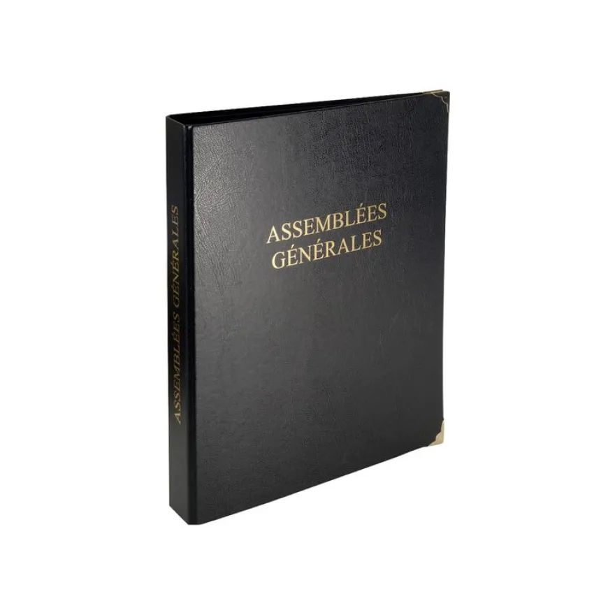 Exacompta - Reliure Assemblées générales 4 anneaux