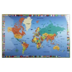Exacompta - Sous-main PVC - Monde