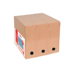 Exacompta Aquarel - 3 boîtes de transfert - dos 90 mm - disponible dans différentes couleurs