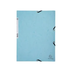 Exacompta Aquarel - 5 Chemises à 3 rabats A4 - coloris assortis